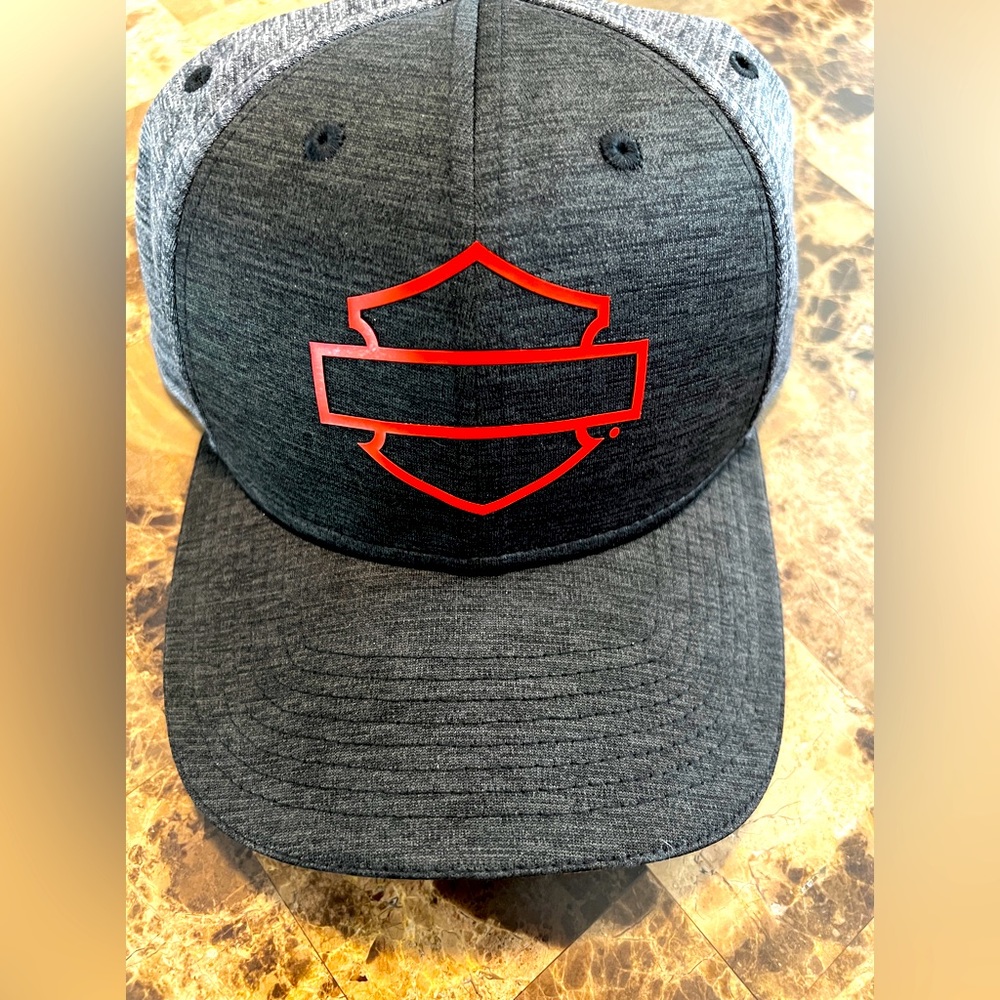 Harley Davidson New Era 39THIRTY Bar & Shield Logo Fitted Cap L/XL